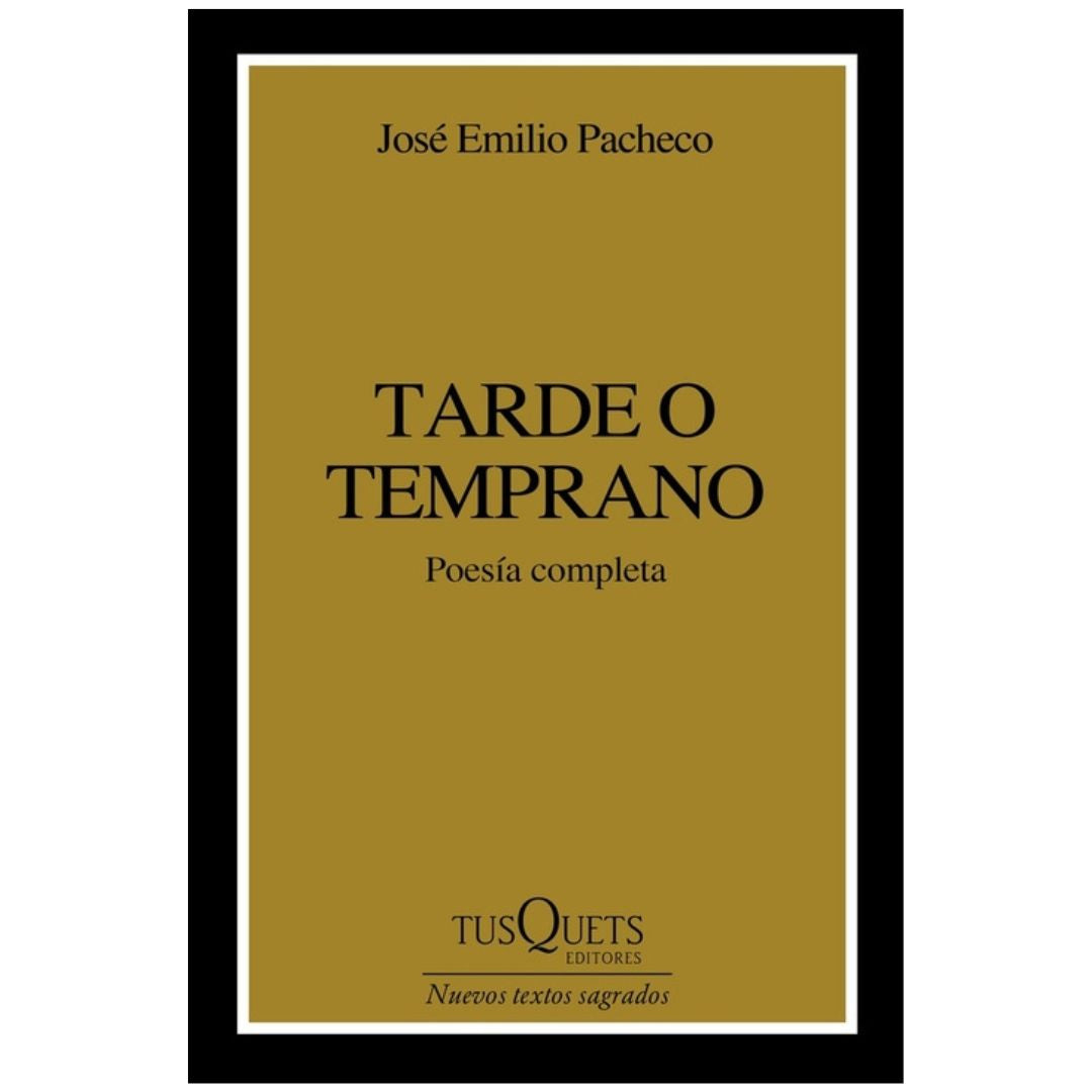 Tarde o temprano
