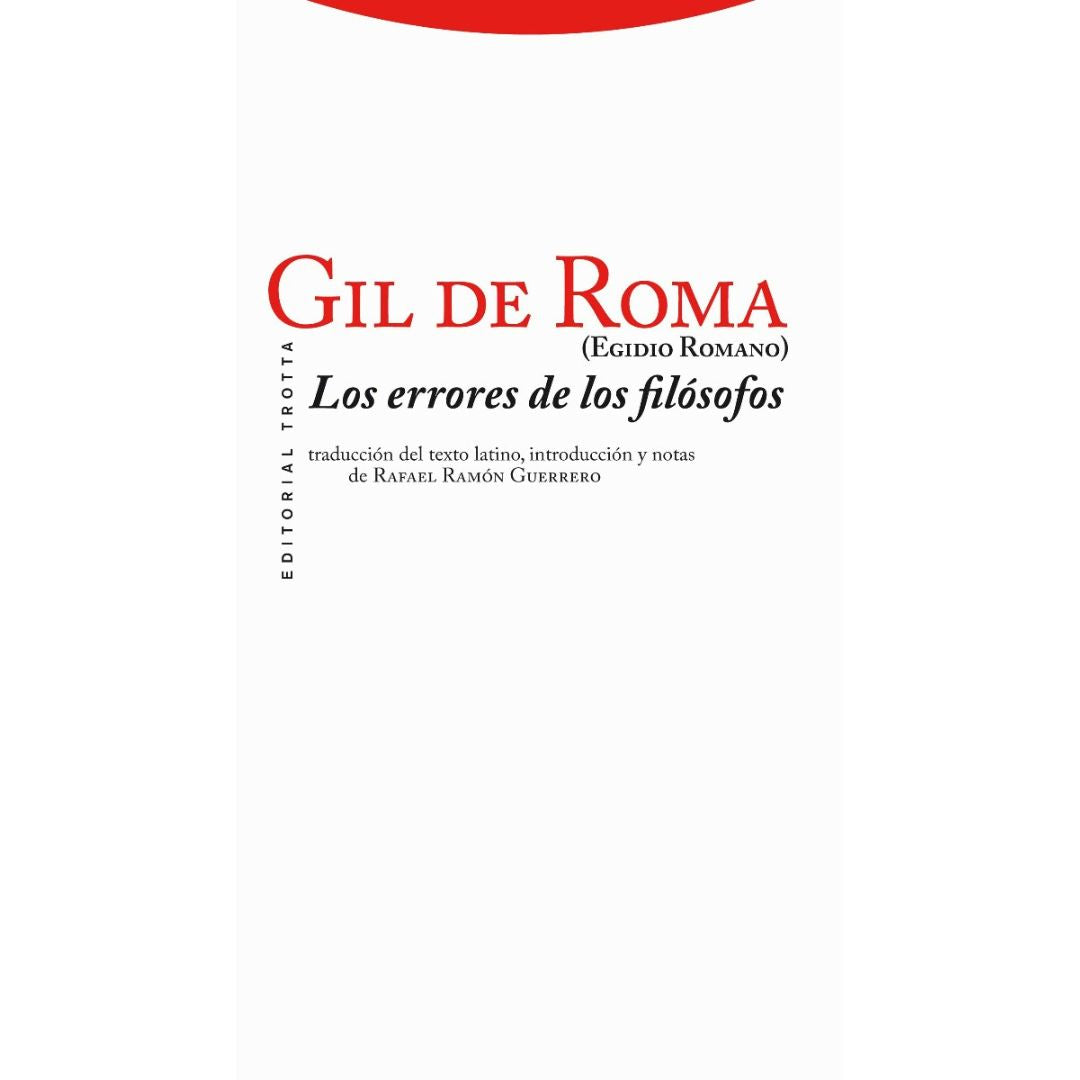 Errores de los filósofos, Los