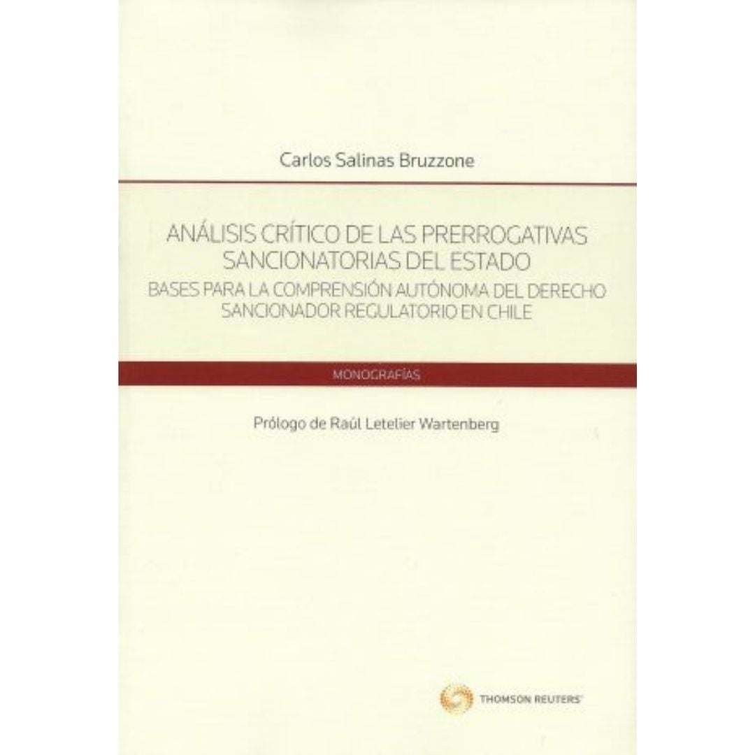 Analisis CriTico De Las Prerrogativas Sancionatorias Del Estado