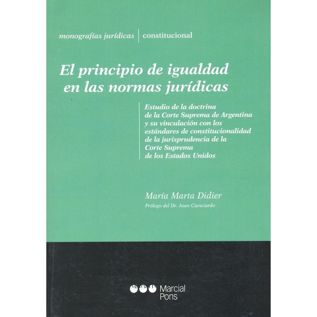 El Principio De Igualdad En Las Normas JuriDicas