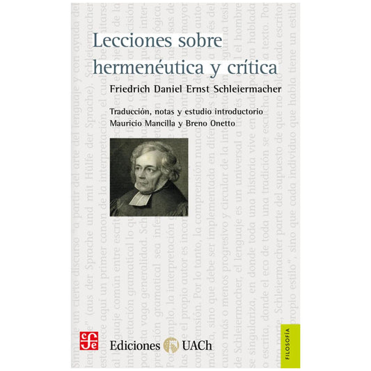 LACCIONES SOBRE HERMENÉUTICA Y CRÍTICA