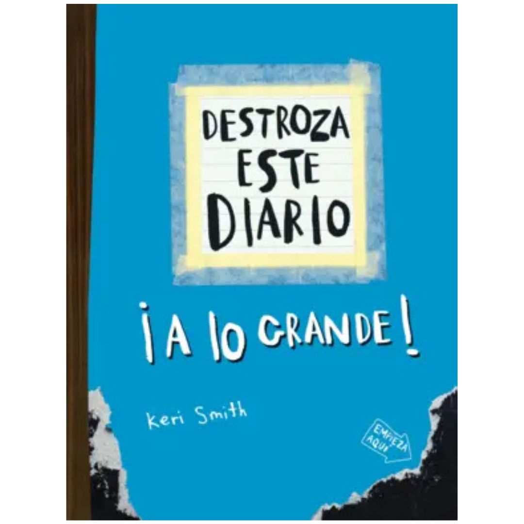 DESTROZA ESTE DIARIO ¡A LO GRANDE! AZUL FLÚOR
