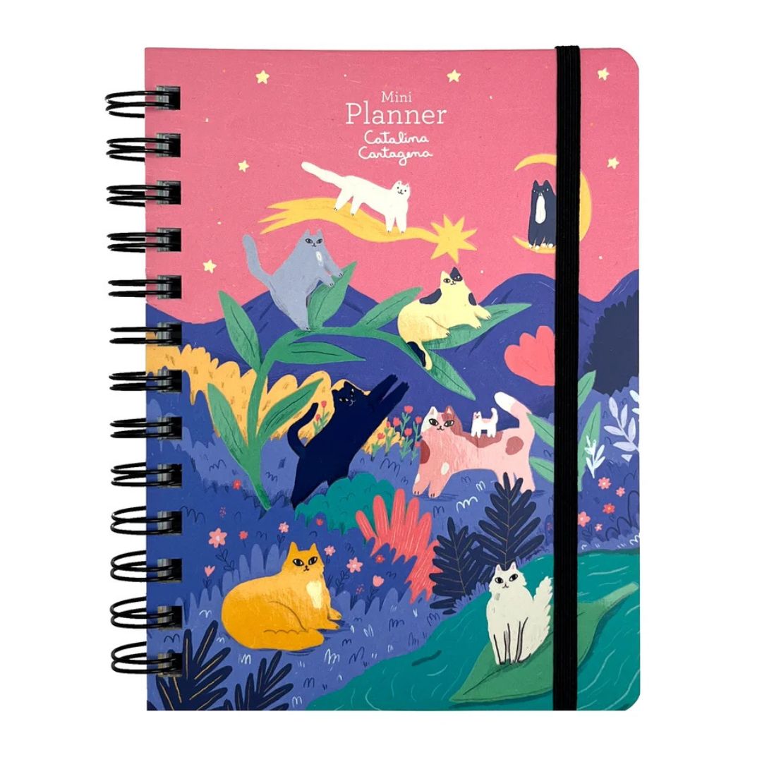 Mini Planner Catalina Cartagena: Gatos