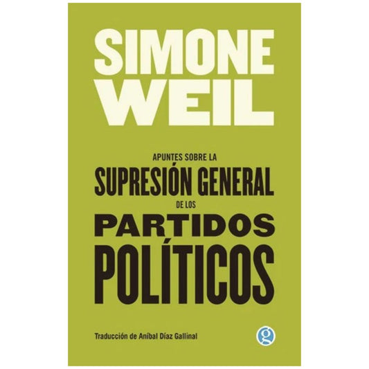 APUNTES SOBRE LA SUPRESIÓN GENERAL DE PARTIDOS POLÍTICOS