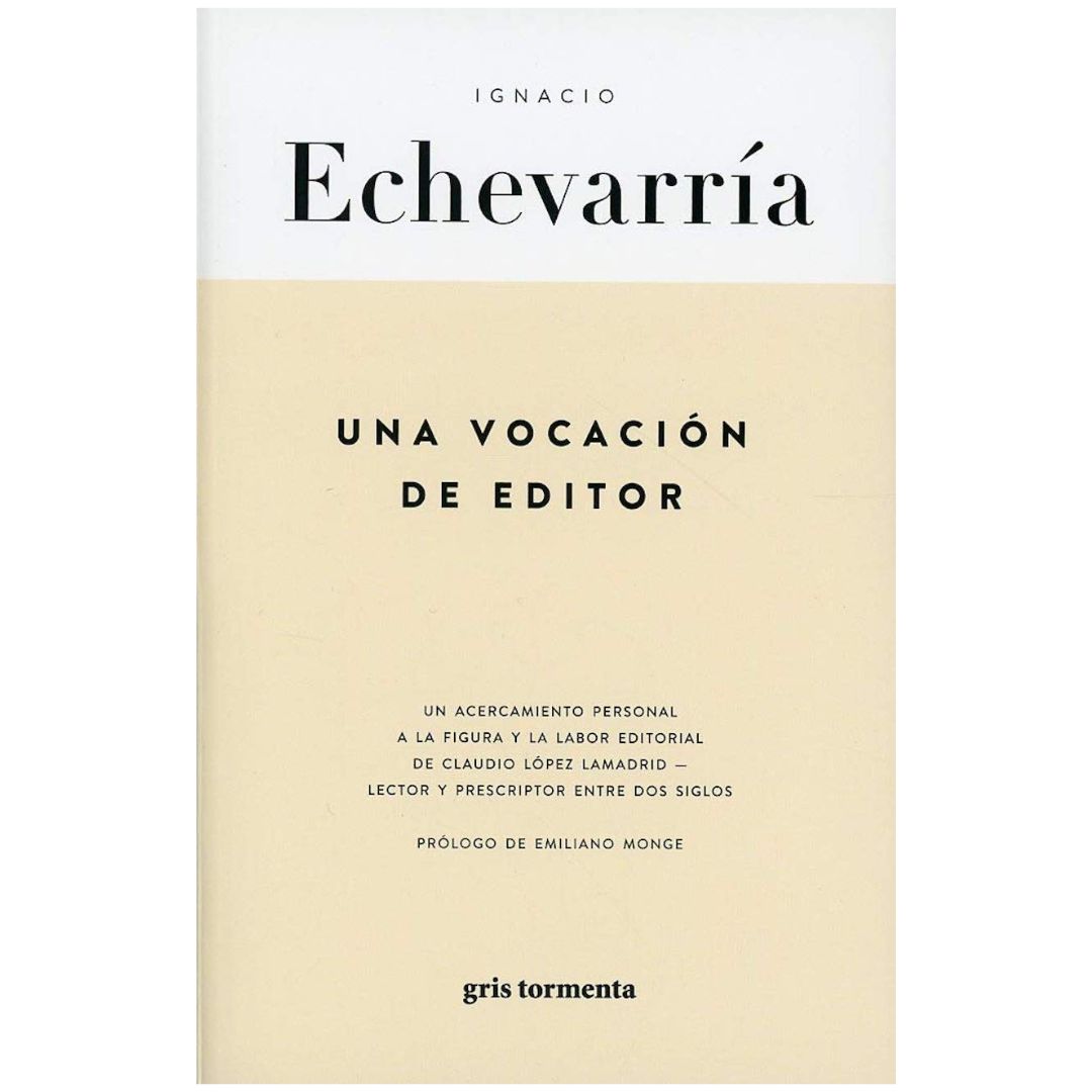 Una vocación de editor