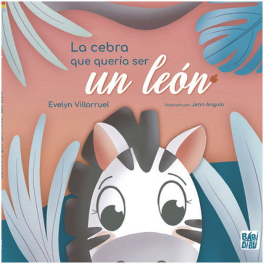 Cebra que quería ser un león. La