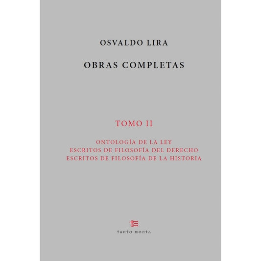 Obras Completas Tomo Ii