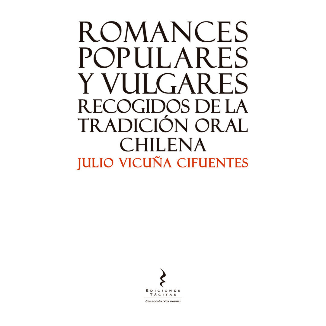 Romances Populares Y Vulgares