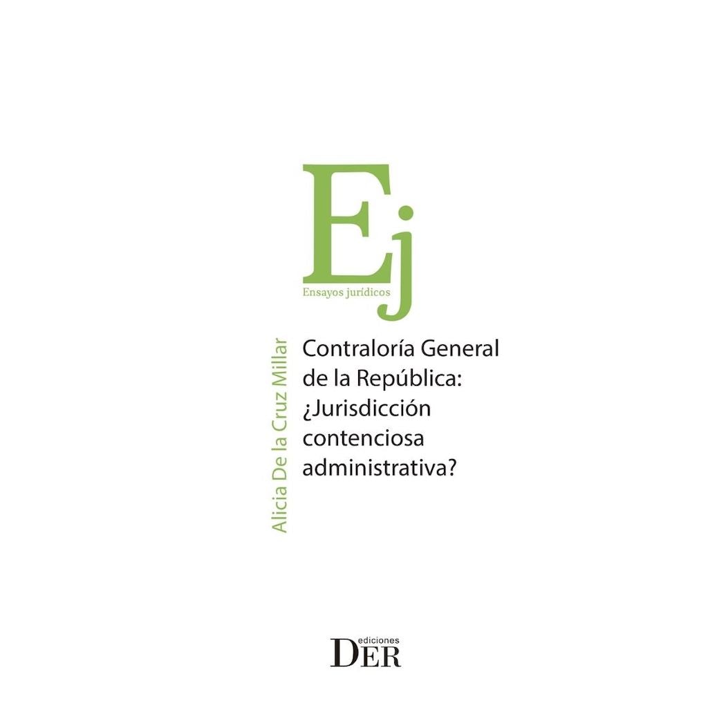 Contralori­A General De La Republica: ¿Jurisdiccion Contenciosa Administrativañ